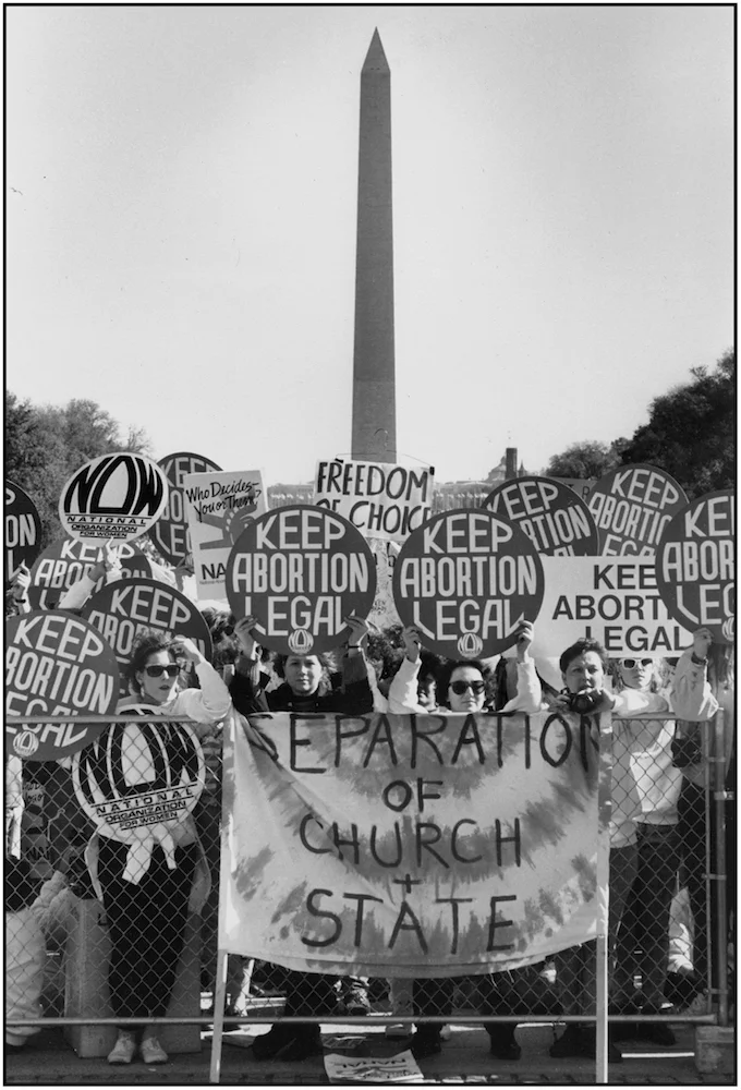 Pro-Choice Rally, Washington, D.C., 19—.