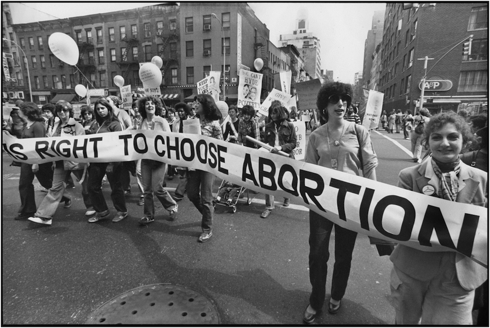   Pro-Choice March, NYC, 19—.  