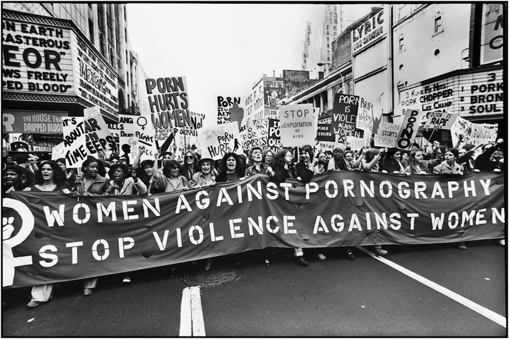 "Women Against Pornography," 42nd St., NYC, 19--.