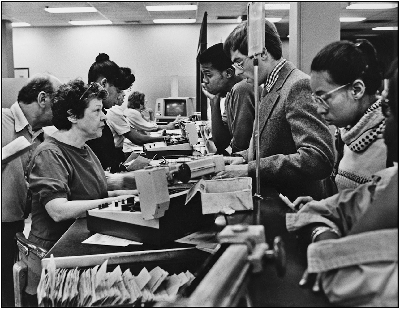 New York State unemployment office, Manhattan.