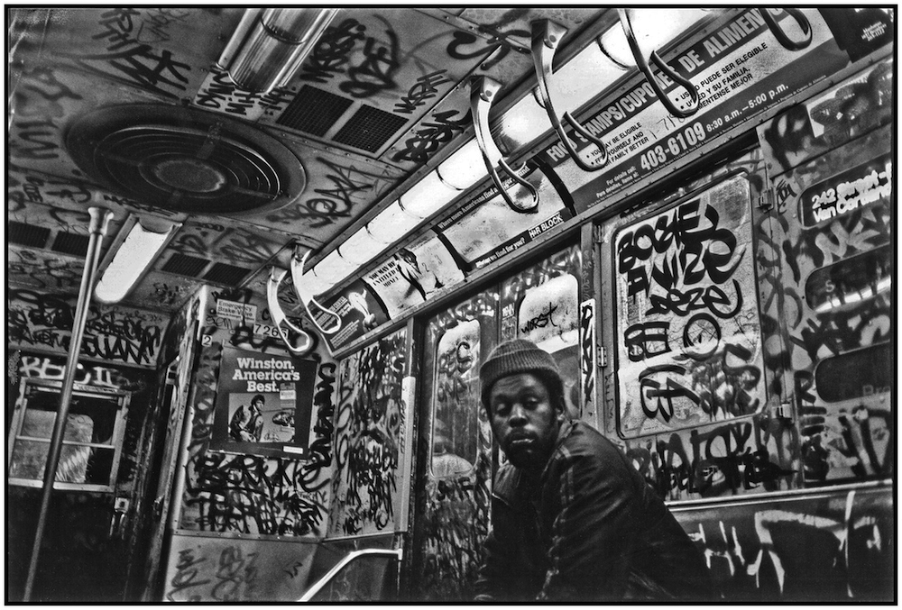  “Subway Art,” NYC, 1985. 