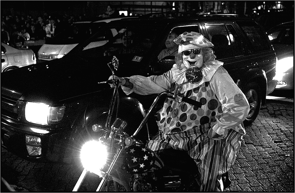  “Halloween,” Houston St. and 6th Avenue, NYC, &nbsp;October 31, 2004. 