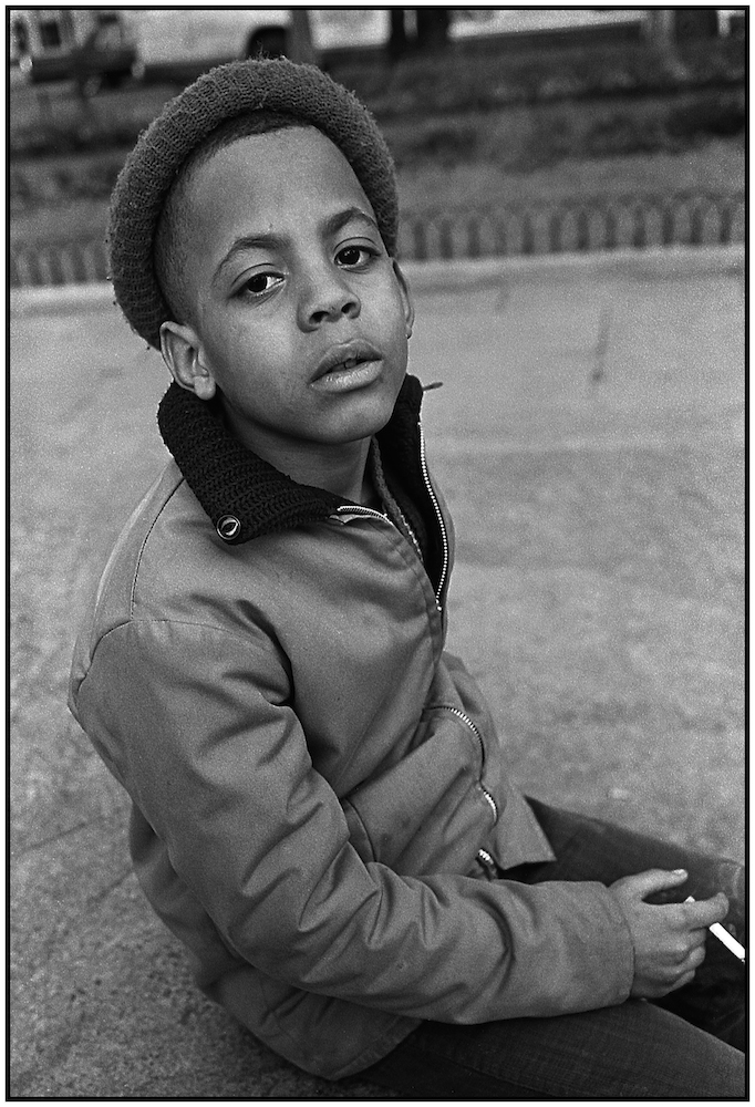   “Shoeshine Boy,” Central Park South, NYC, 1964.  