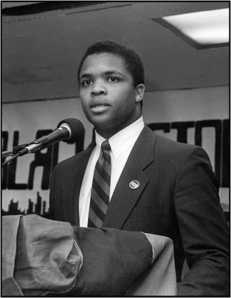 Jesse Jackson Jr., 1989.