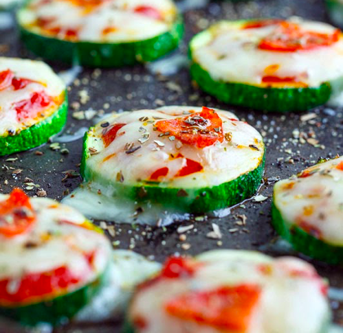 Zucchini Pizza Bites