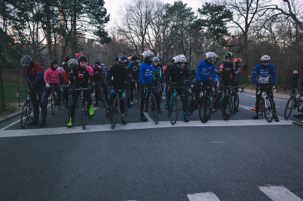 CRCA Racers on the start line of the 2017 Club Series Season Opener. This photo and the header image from the To Be Determined Race Recap .