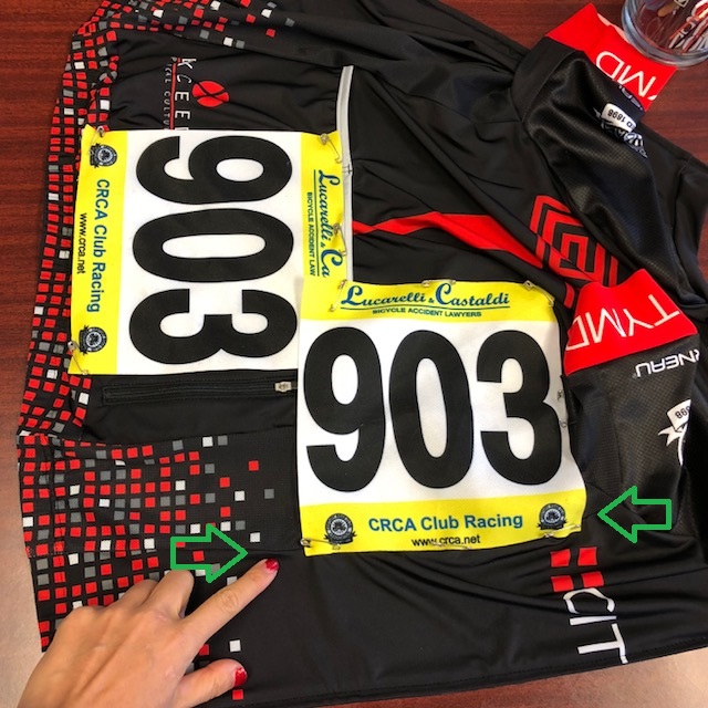 How to Pin Your Cycling Race Number 