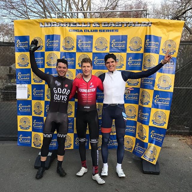 We have a fancy new backdrop now for our Lucarelli & Castaldi CRCA Club Series Podiums! Big ups to CRCA member @calomocaetanino for designing it for us. Don’t forget to take your podium pics in front of this backdrop after every race. Race # 2 winners of our A & W fields are Bill Ash from @foundationcycling and Stephanie Halamek from @citymdwomensracing Congrats and see you next week! #unitedcolorsofcrca #bikenyc #crcaracing #cyclinglife #lucarellicastaldi #lucarelliandcastaldi