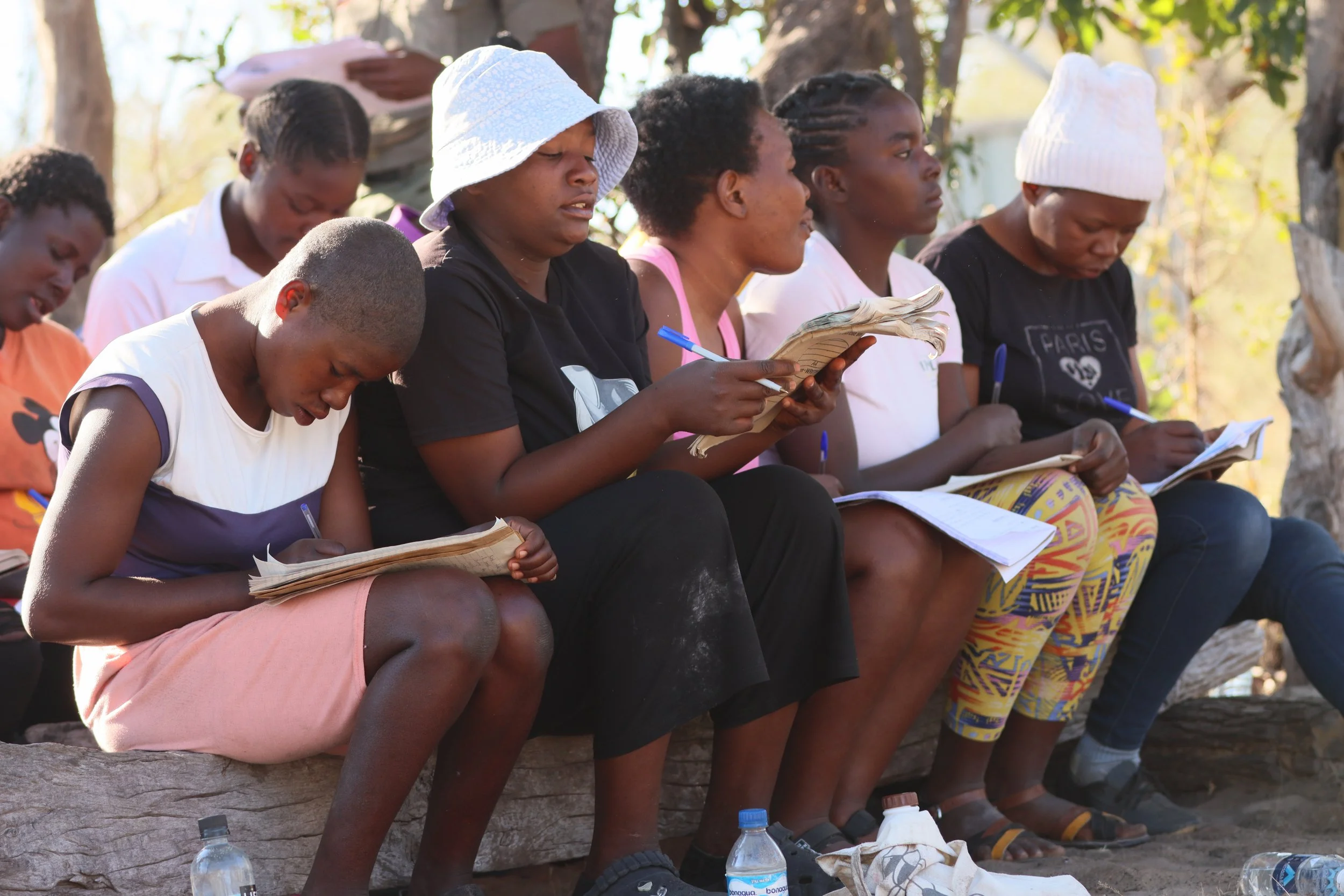 Women studying to be Cheetahs.JPG