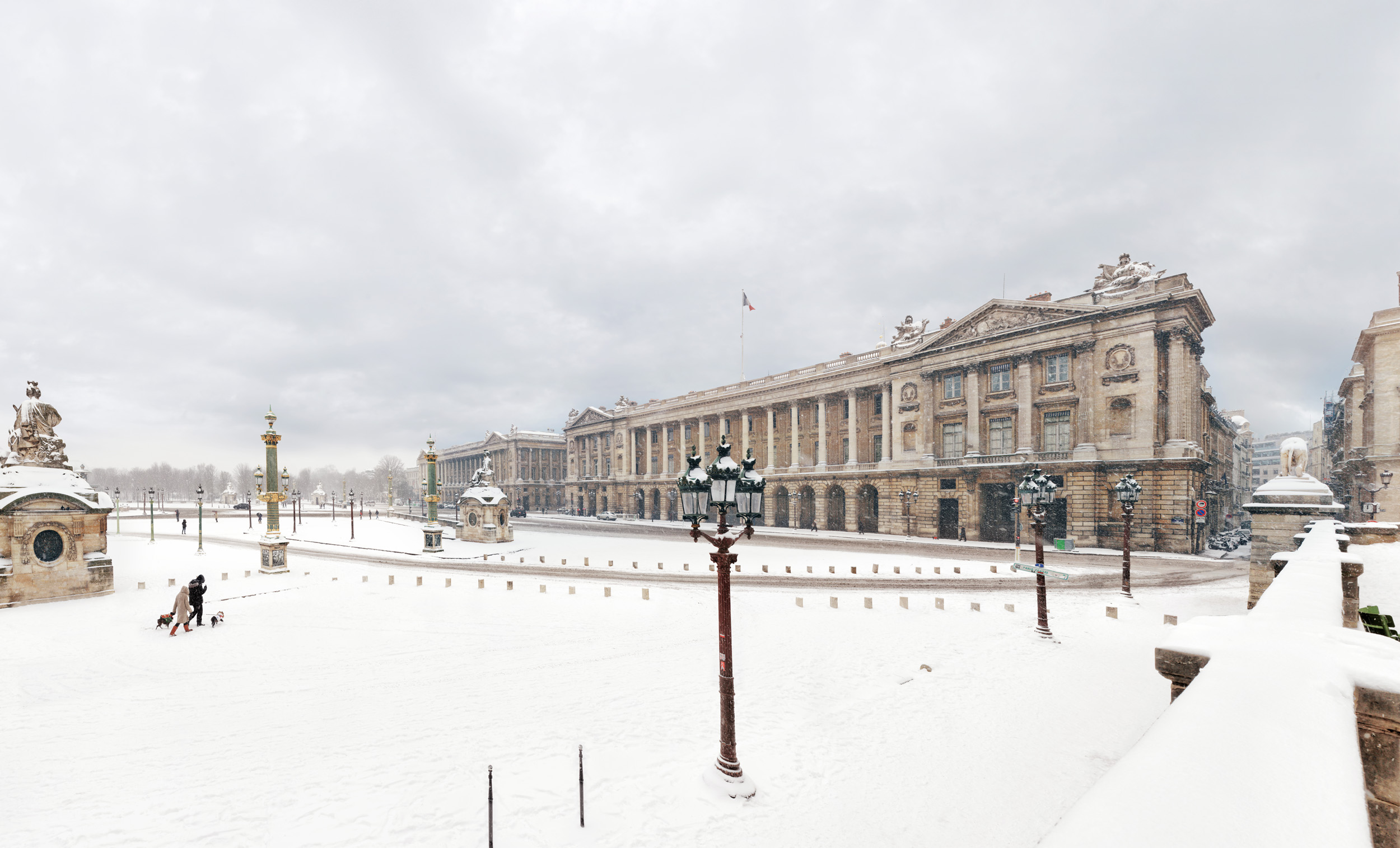 Place de la Concorde - Paris, Hiver 2013