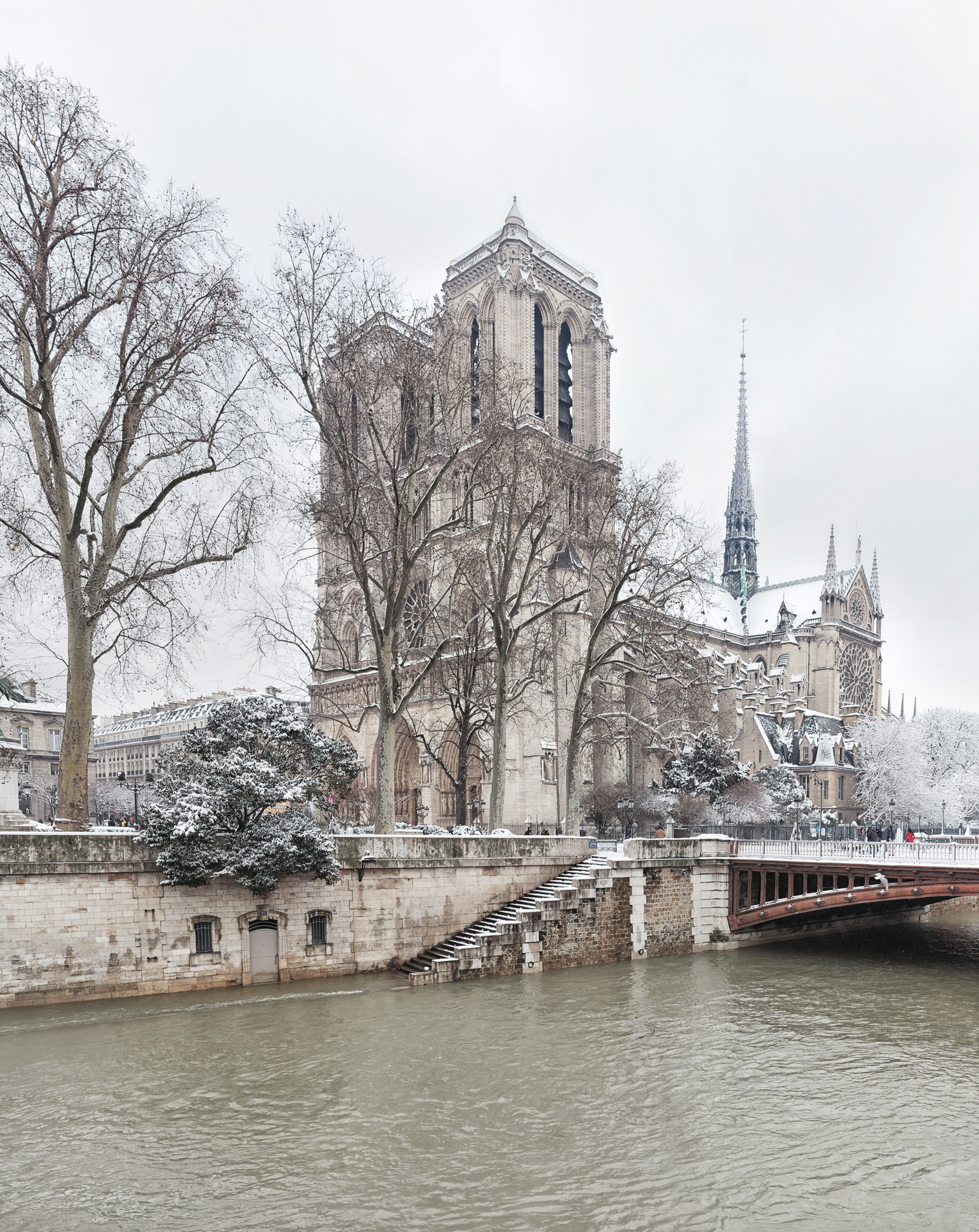 Notre-Dame de Paris, Hiver 2018