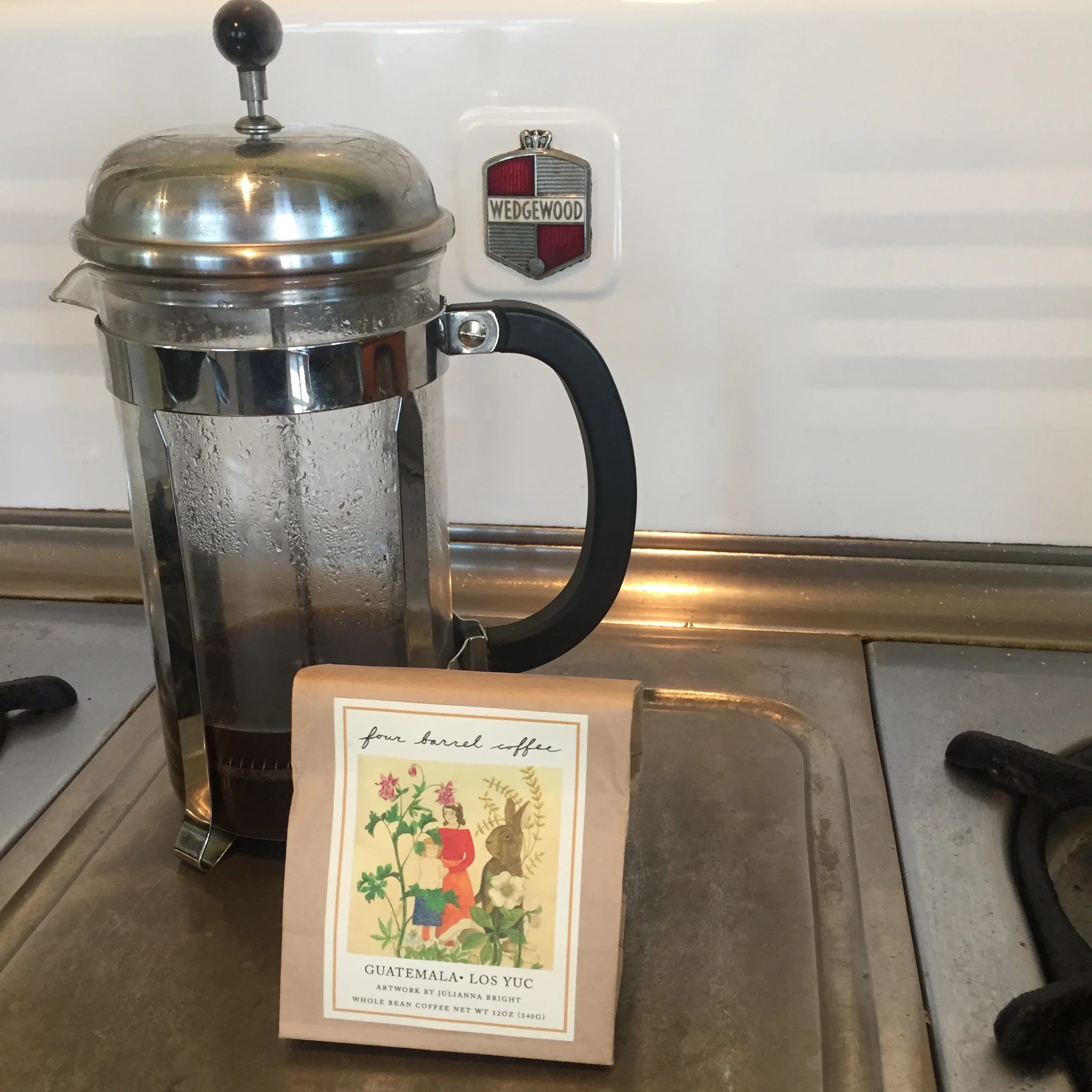 Four Barrel Coffee licensed a dozen images from Julianna for their beautiful limited edition coffee bags in 2016-17. 