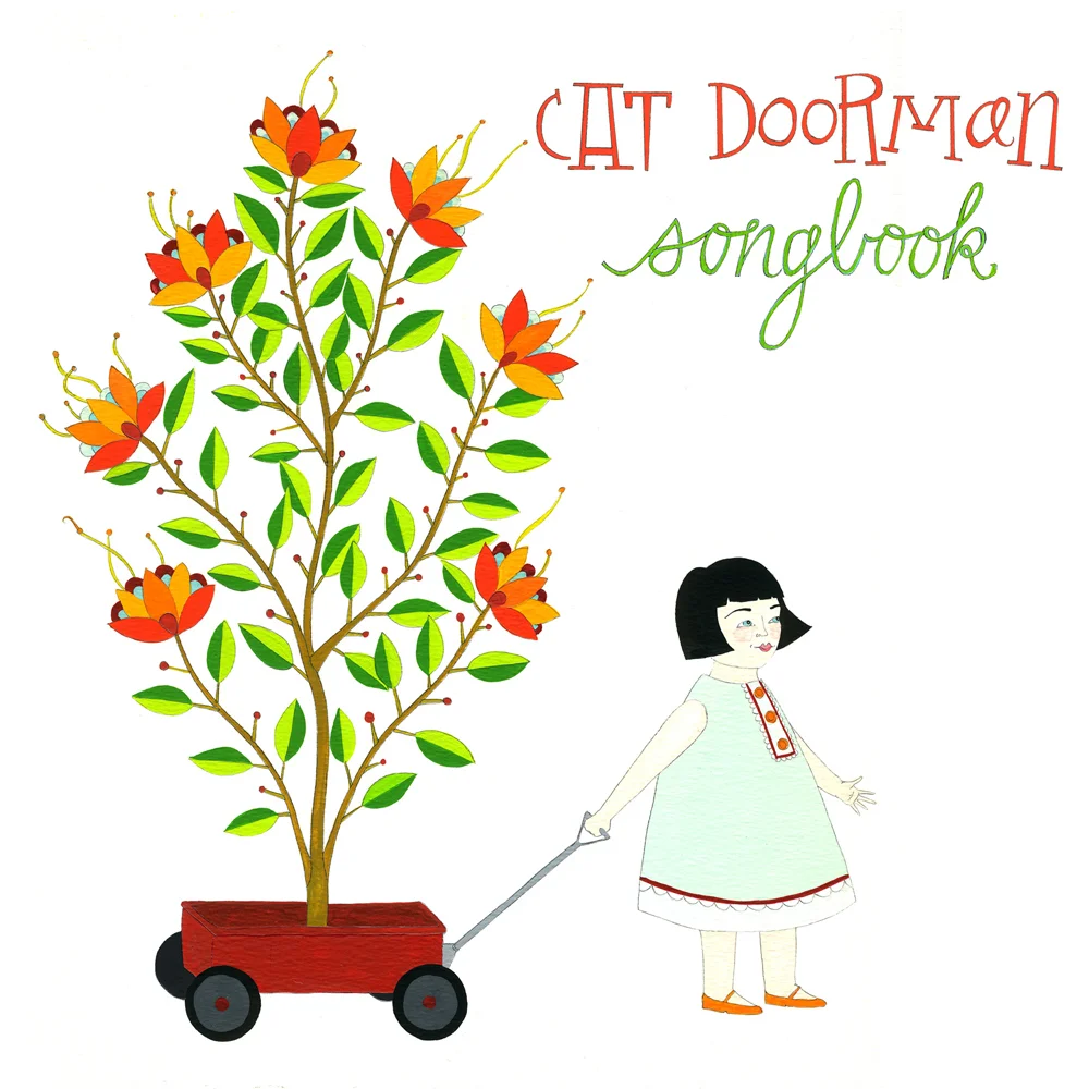 Cat Doorman is Julianna's award winning music project for children and you'll find her songs in regular rotation on Sirius Satellite's Kids' Place Live. Her debut album, Songbook, was released in 2013. All the album artwork was created with gouache on paper. Album available here . 