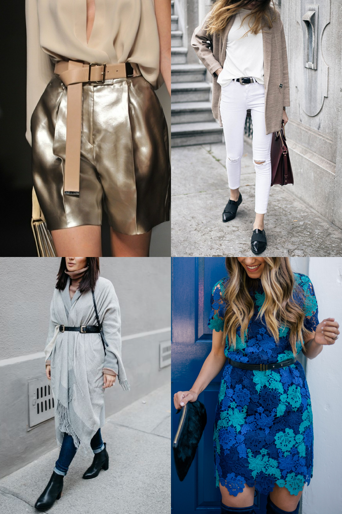 Images - Top - Unknown & The Fashion Cuisine / Bottom - DariaDaria & Gal Meets Glam