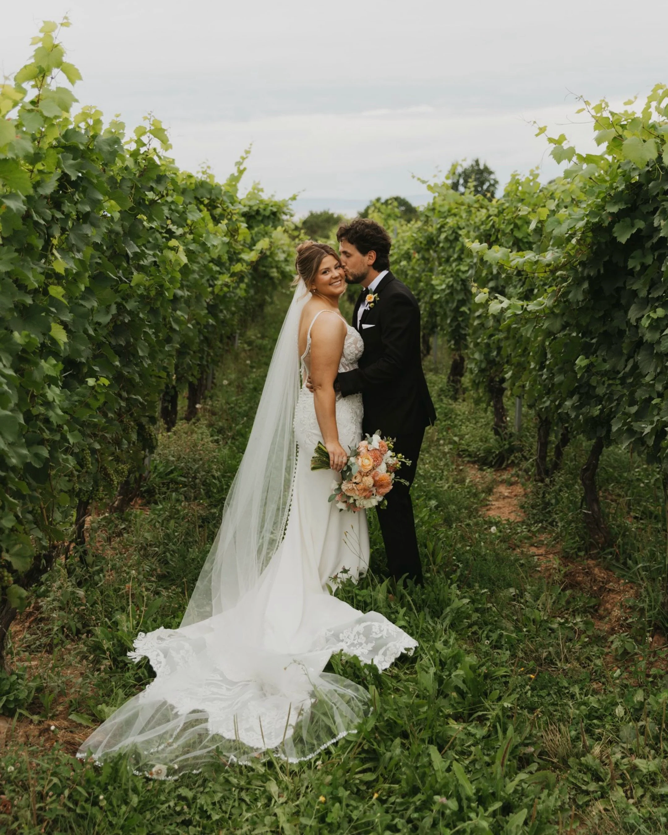 Lauryn and Connor - sunshine in human form!! Married in the vineyards at Lightfoot &amp; Wolfville. A day full of warmth, fun, happiness and love. Not a drop of rain until we were safe under the tent and ready to dance the night away 🪩 

P.s. you go