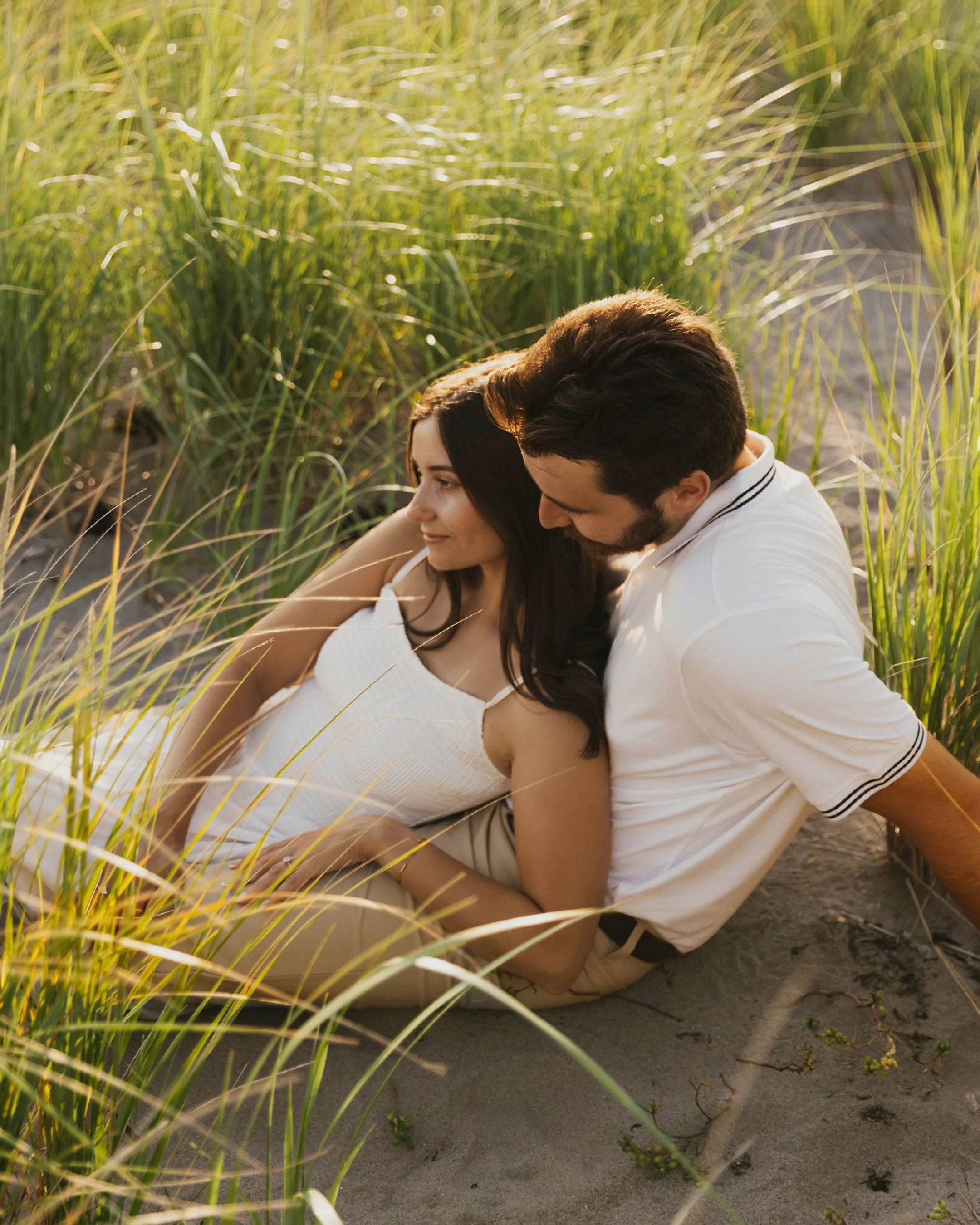 I don&rsquo;t know how any session can ever top this one? Like excuse me? the sun? The fog? THE COUPLE? J+R, this has to be a good luck sign for your wedding next year ✨

Top tier, no notes. I will never not love golden hour and a slice of pizza afte
