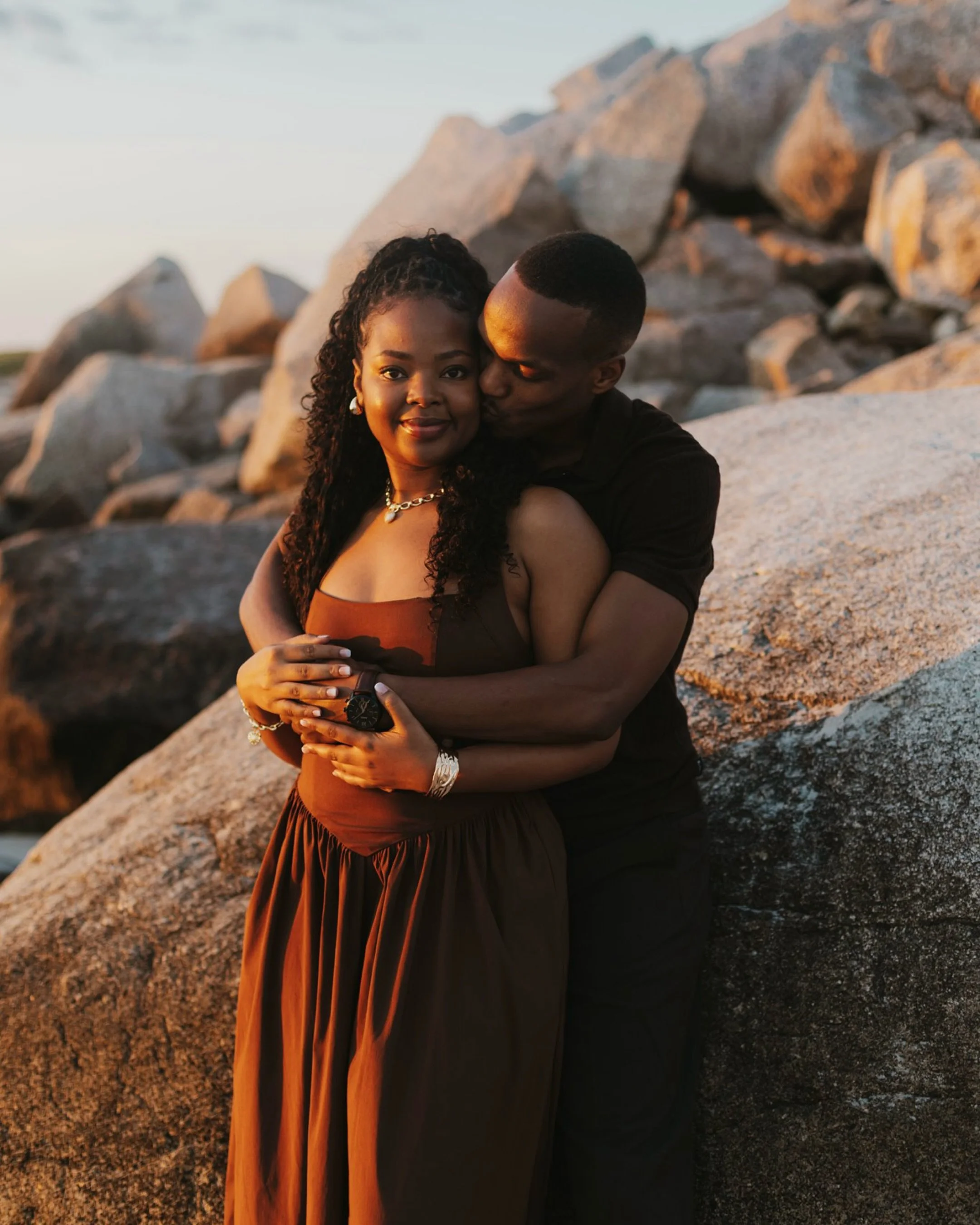 Never underestimate the power of a golden hour at sunrise. It can be just as magical as a sunset, and much more private for surprises like this 💍 

A congratulations P+P, wishing you a lifetime of happiness together ✨
