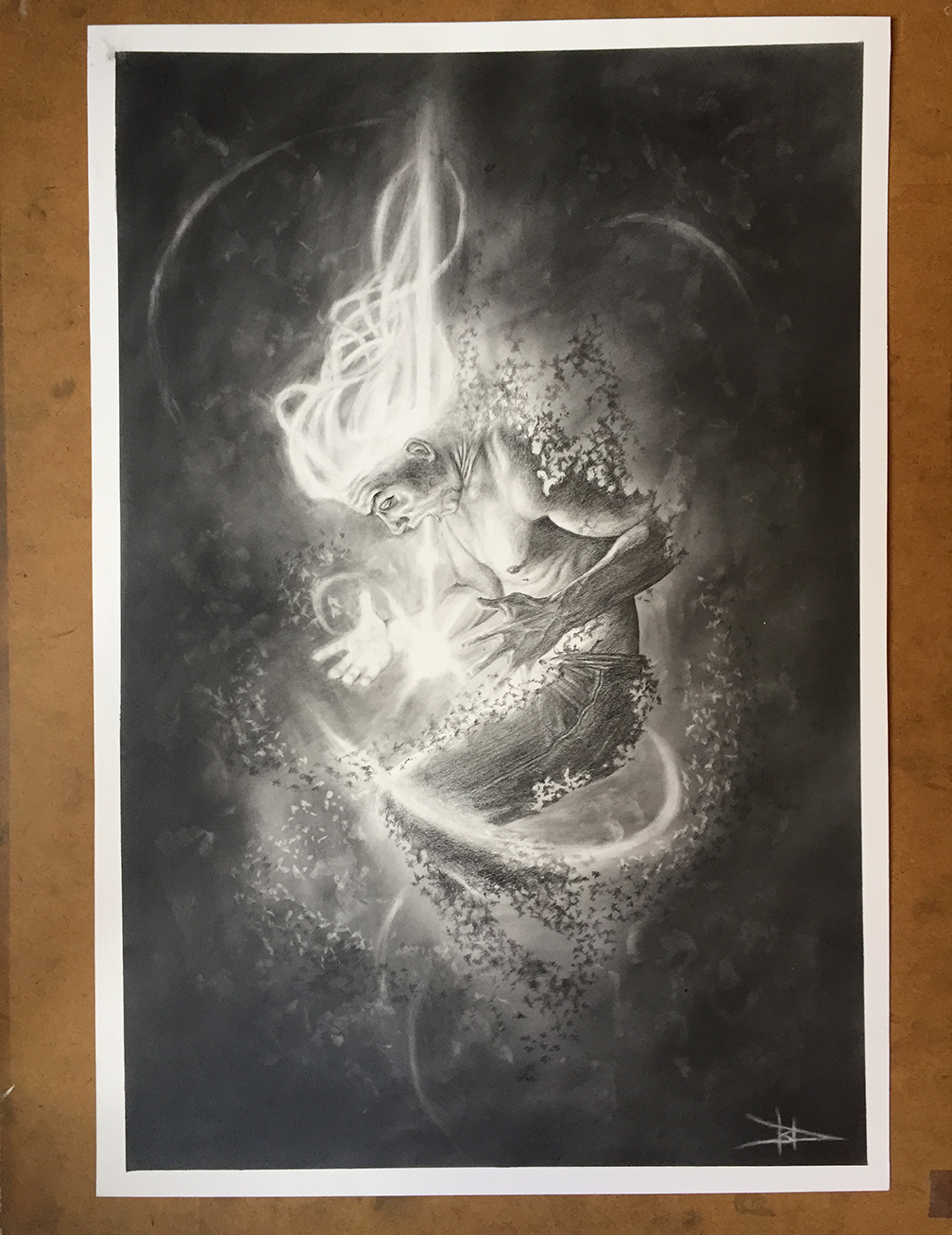 Creation and Creator Graphite Drawing.png