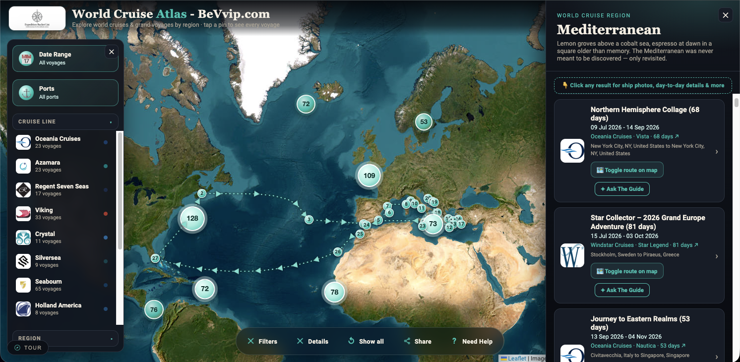 World Cruise Atlas