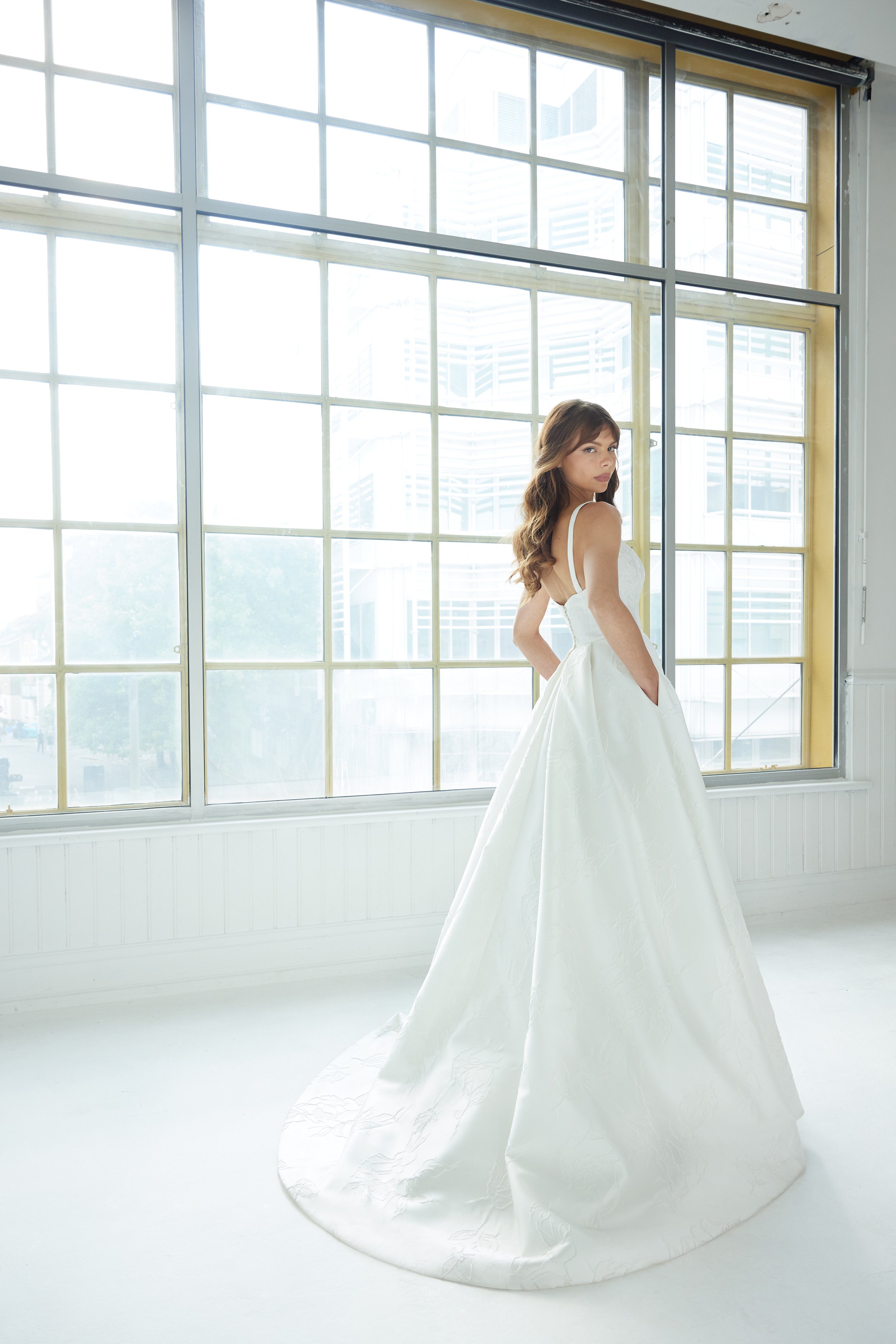 Bloomsbury by Suzanne Neville at Frances Day Bridal Back