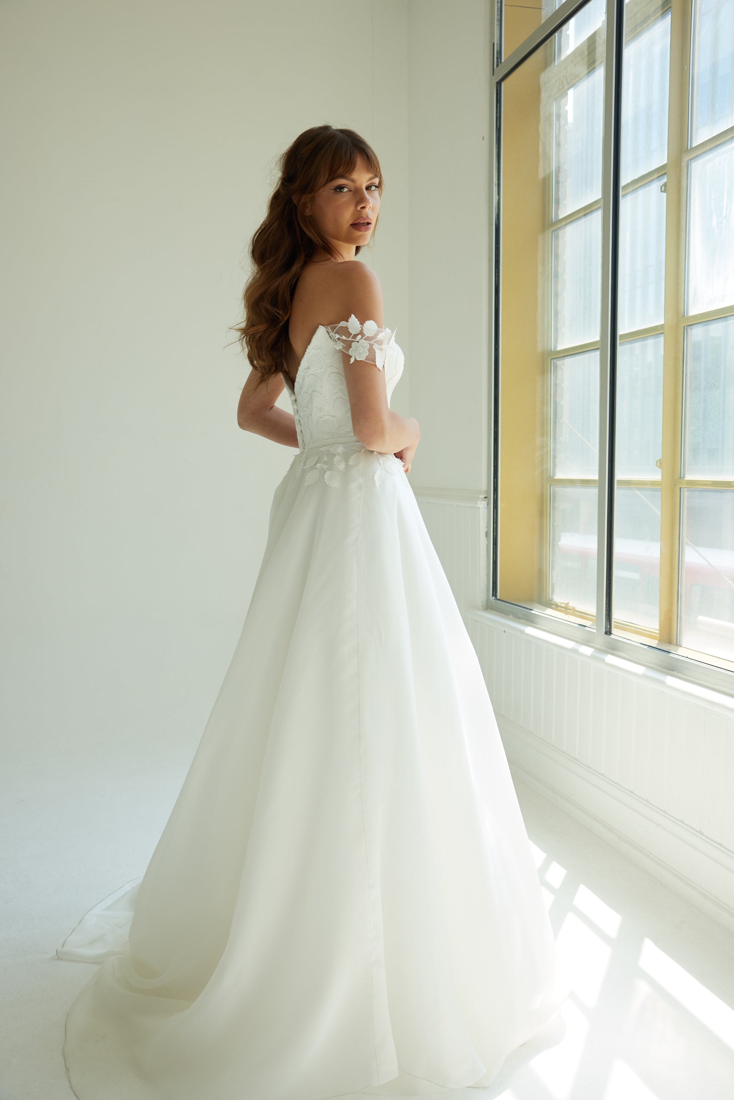 Thalasso Suzanne Neville at Frances Day Bridal  Back