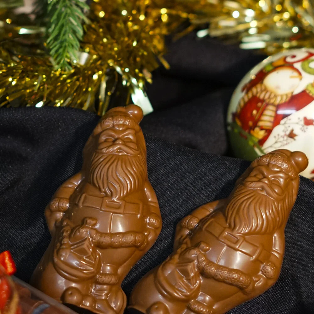 Belgian Chocolate Santa
