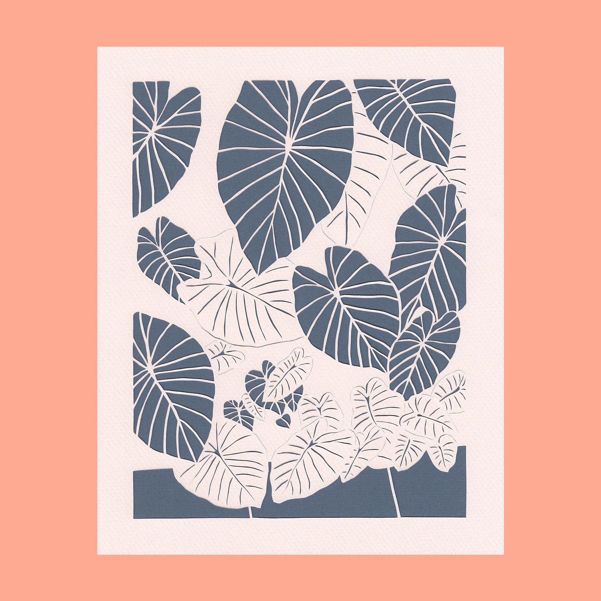 STILL, PAPERCUT, 8”X10”, 2016, SOLD