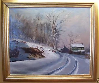 Pennsylvania Snow scene