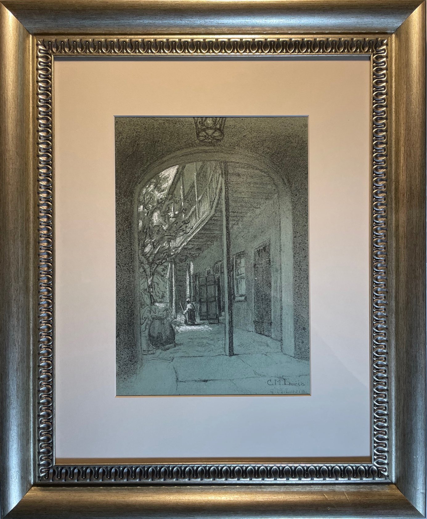 Old French Quarter Courtyard