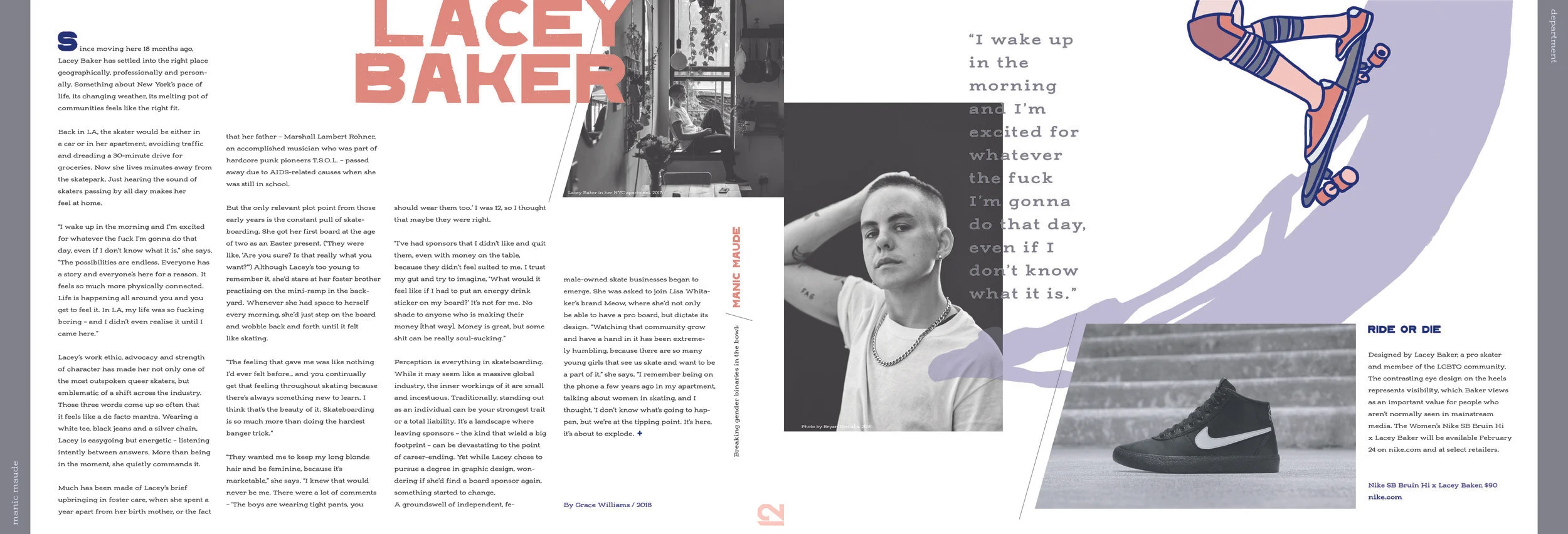 Manic Maude: Lacey Baker