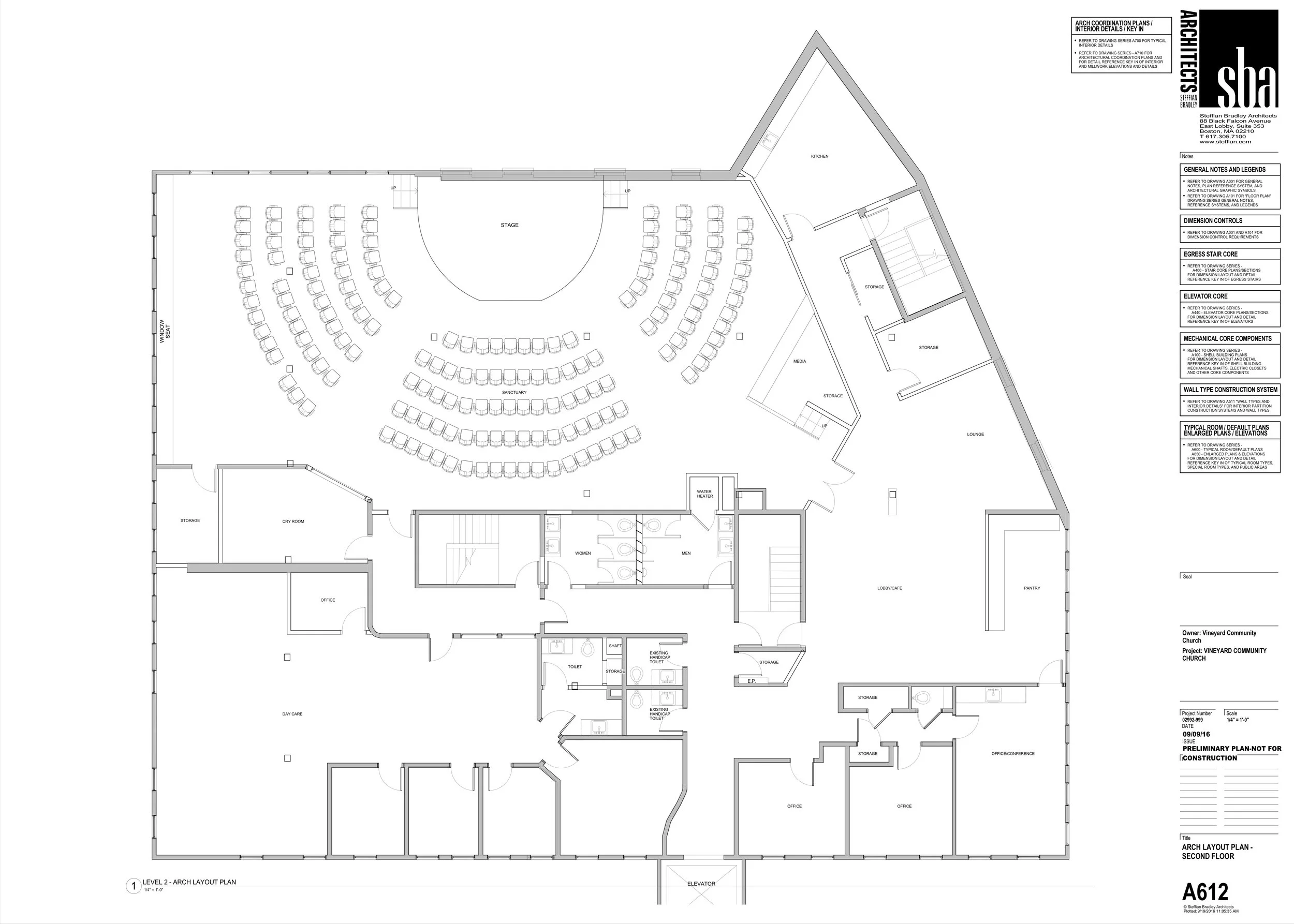 Here is the current plan we are submitting for proposed layout of the facility. Thanks to: Bob Humenn, AIA - Steffian Bradley Architects