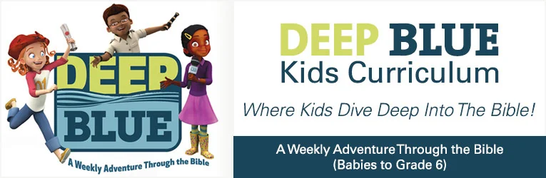 www.deepbluekids.com - See the curriculum for kids to learn the stories of the faith. Deep Blue is the new awe-inspiring resource for children which includes adventure, exciting stories, science experiments, arts and crafts, animated video storytelling, and active games-all combined into a living–faith experience that will help children discover what it means to be a disciple of Jesus Christ today!