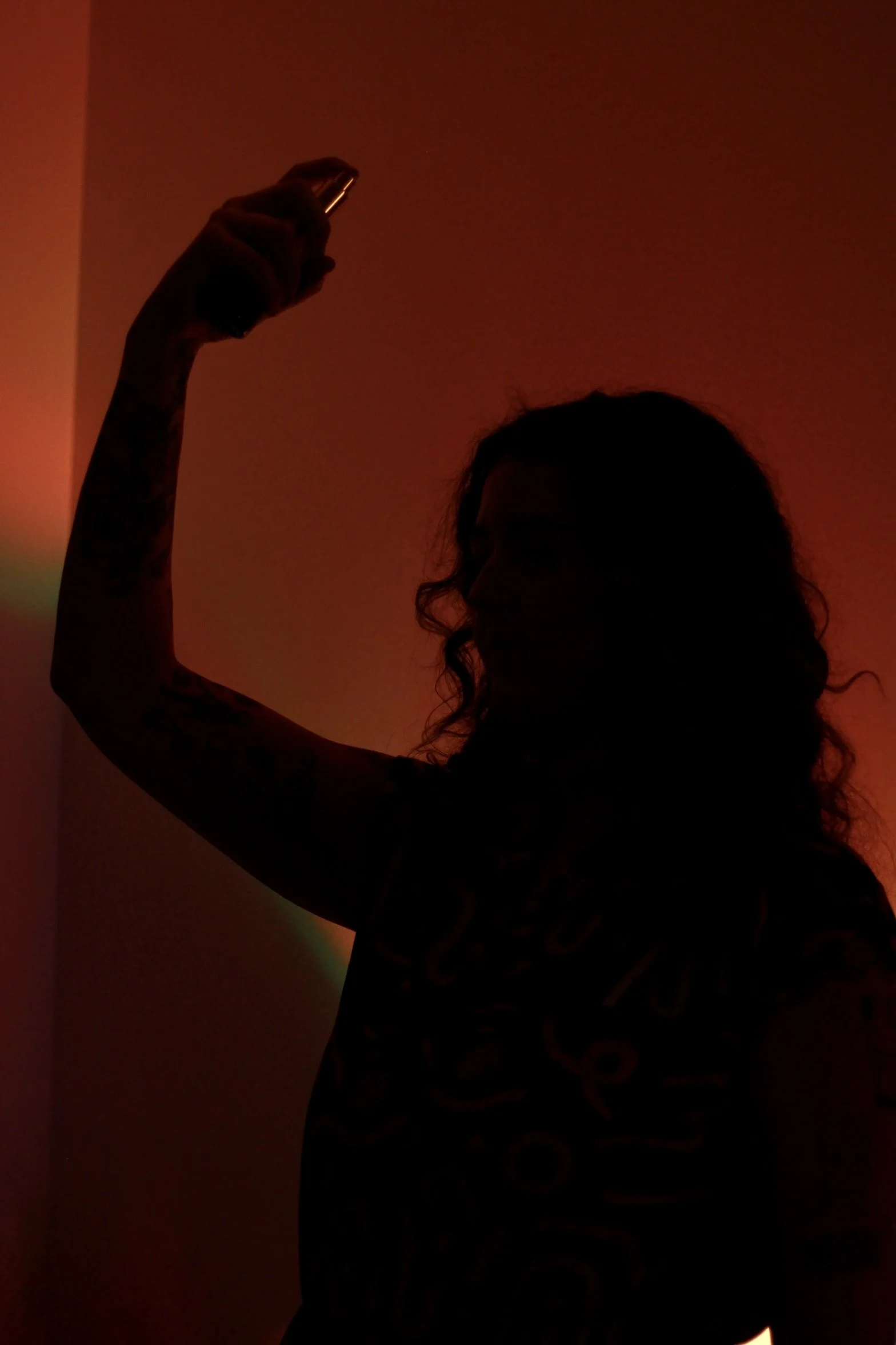 at work with Alexandra 