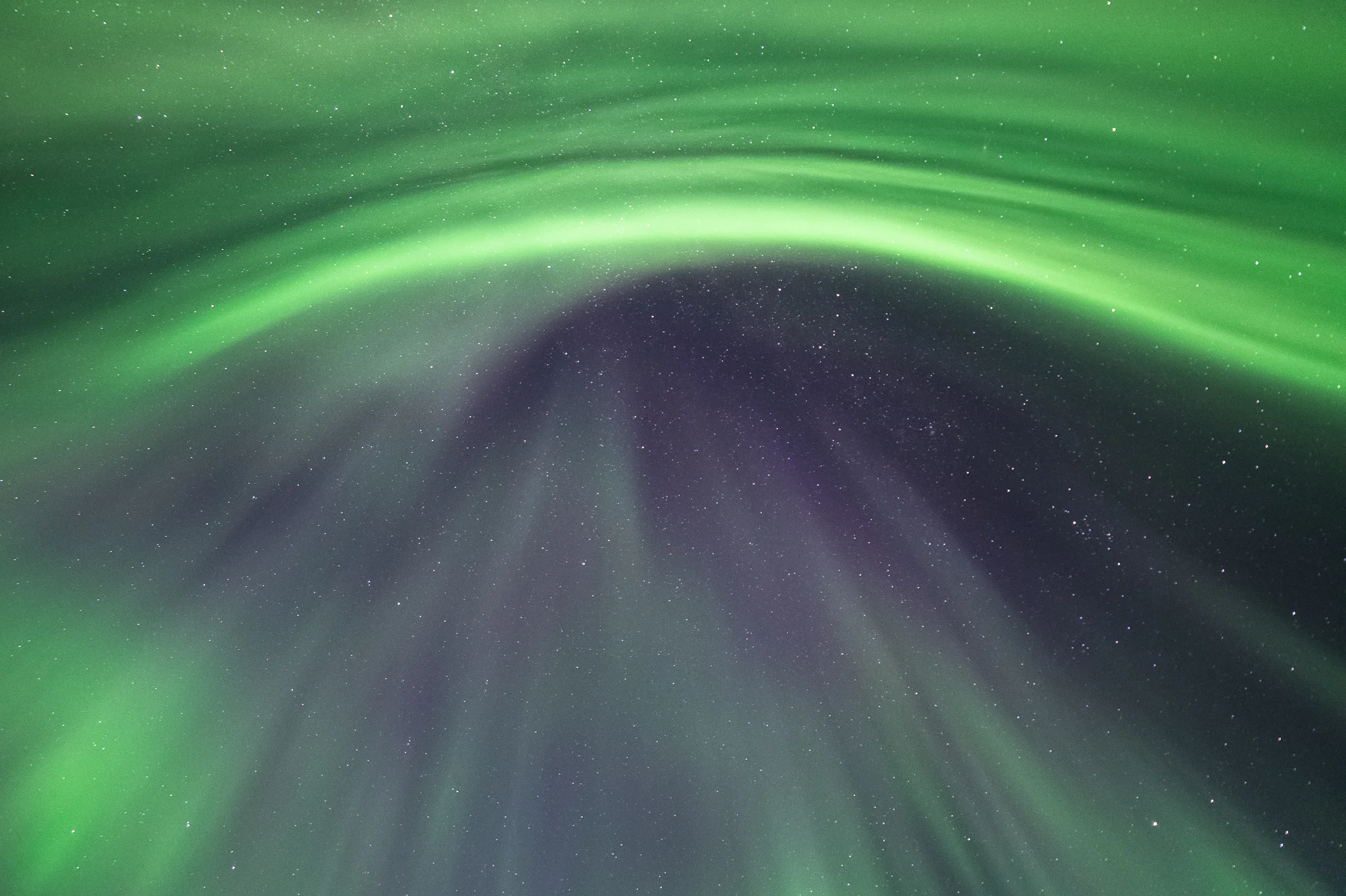 Below the Northern Lights