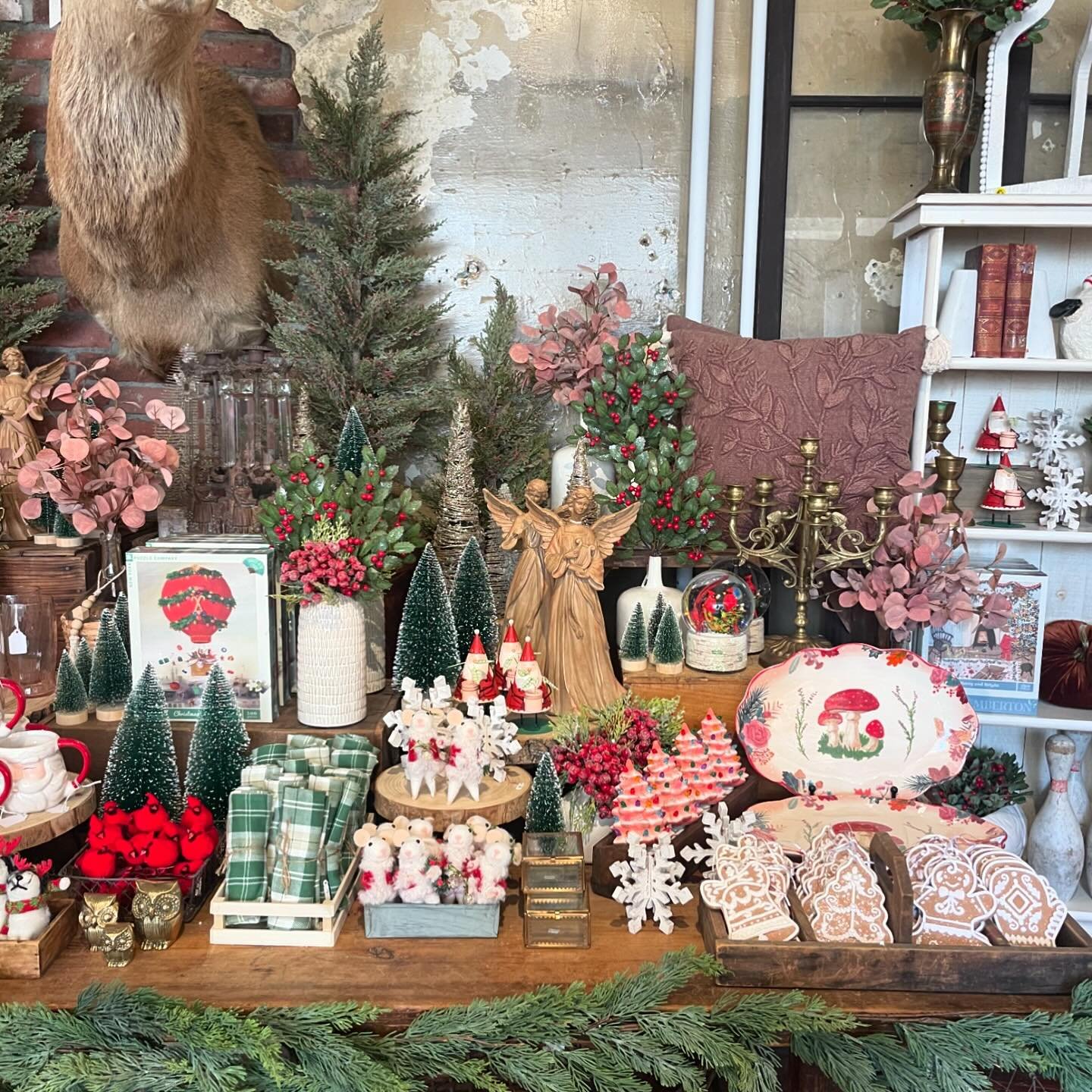 Good morning lovely people, today&rsquo;s the day!! We open at 11! See you so soon! 🎄❤️

#bluebirdhomedecor #schenectady #shopsmallbusiness #holidaydecorating #christmasdecor