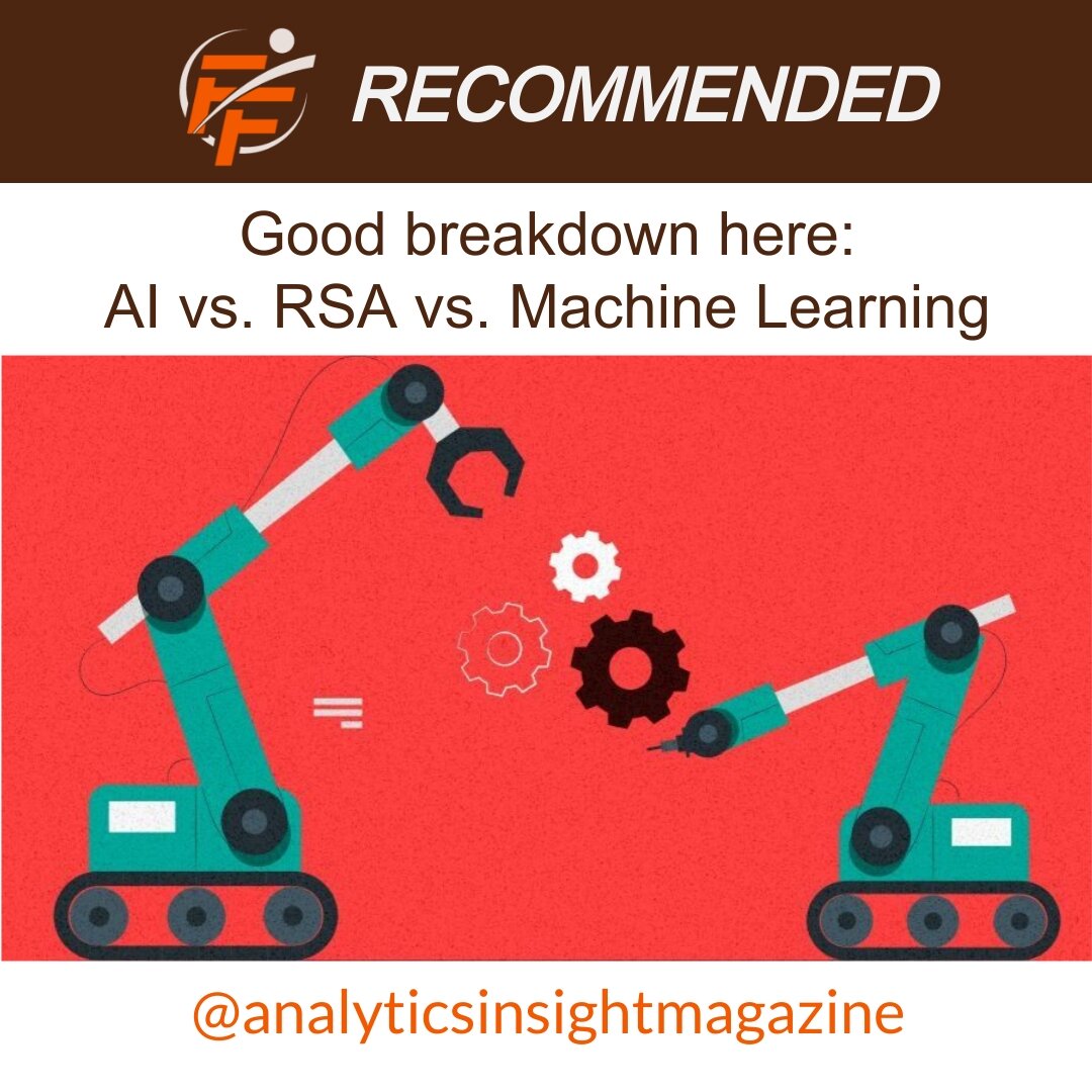 The difference between AI, RPA, and Machine Learning