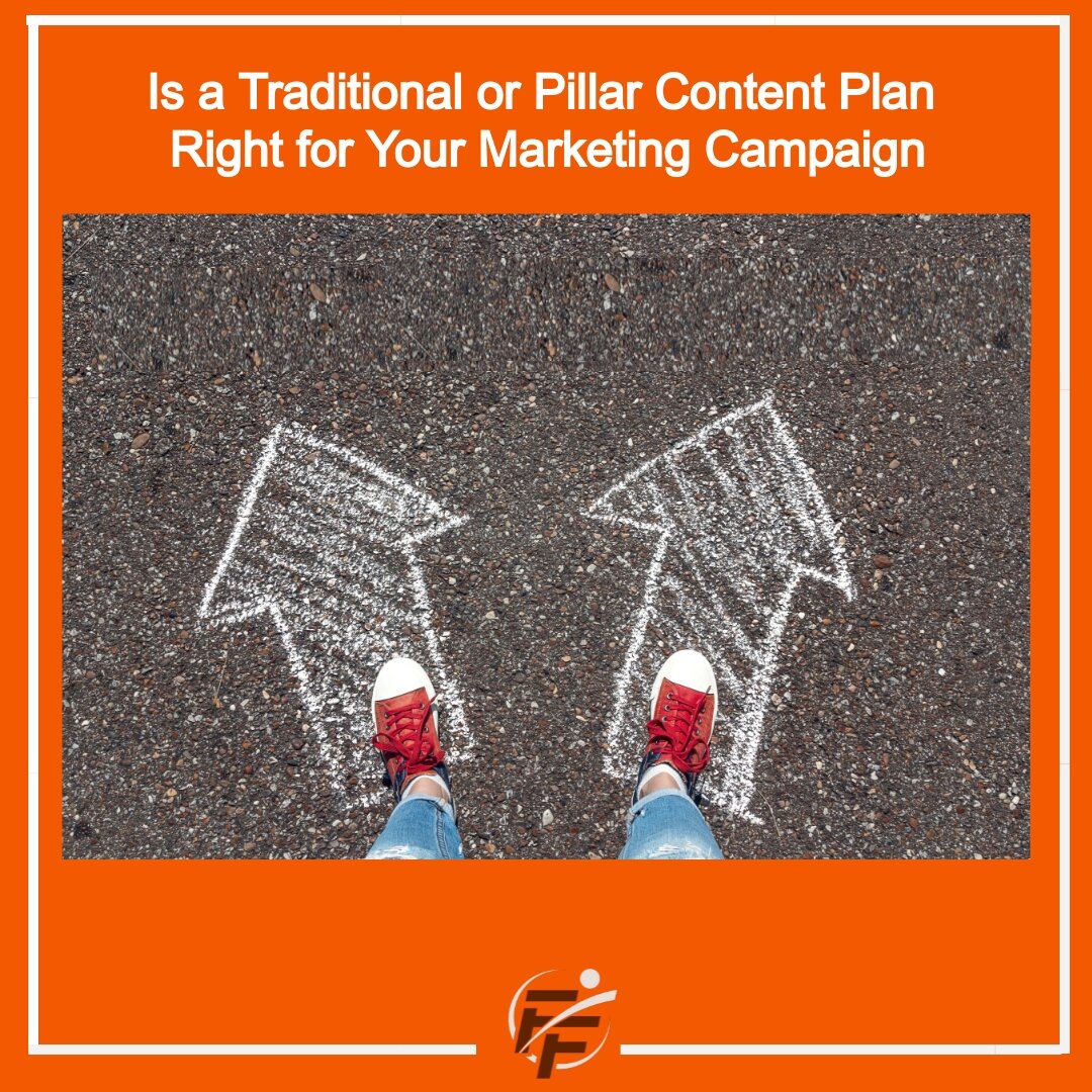 Difference between a Pillar and Traditional Content Plan