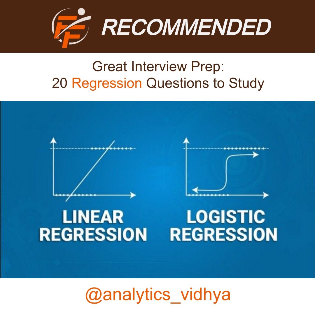20 interview questions on regression