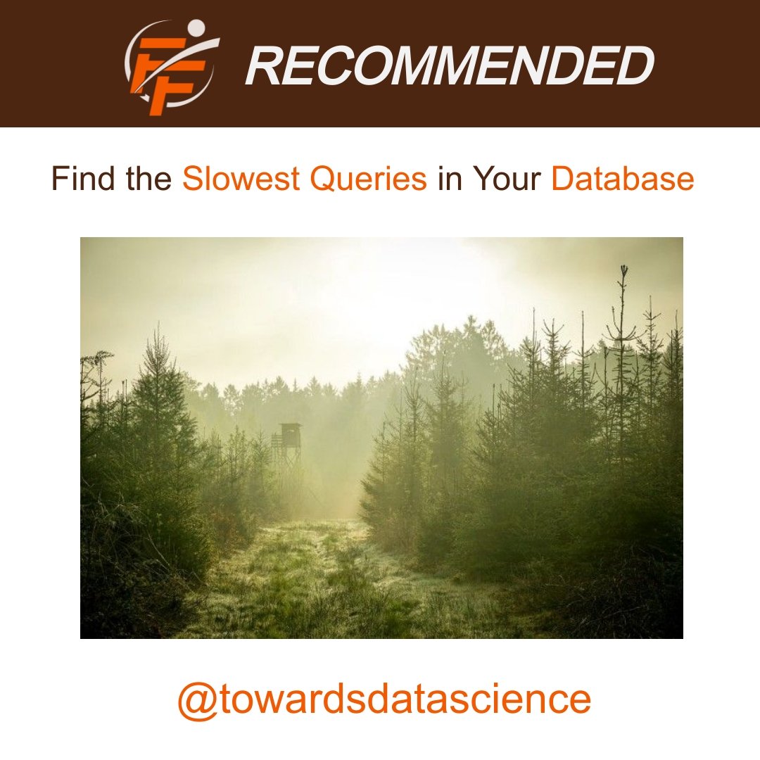 Find the top n slowest queries in your database