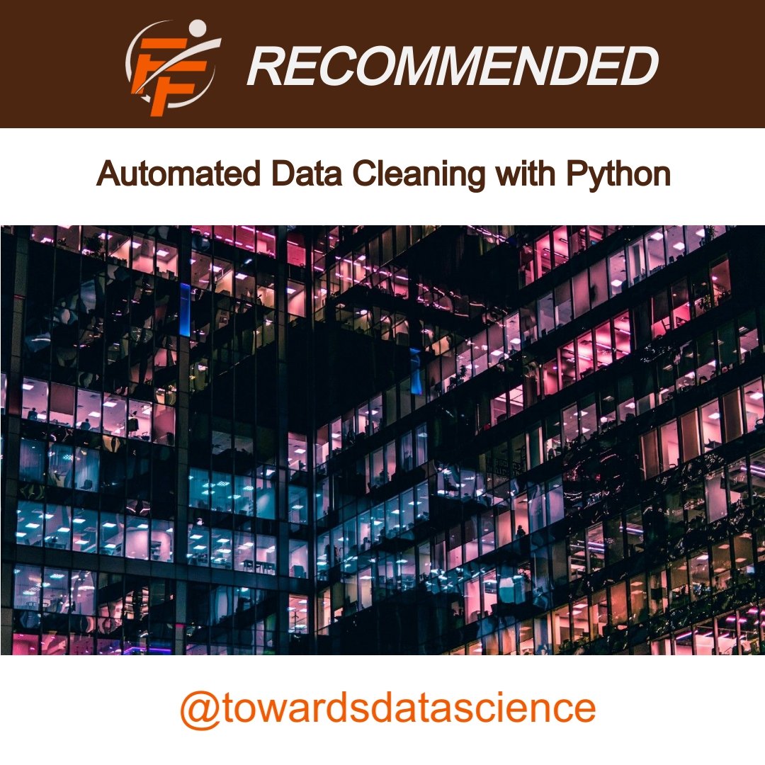 Automated Data Cleaning with Python 