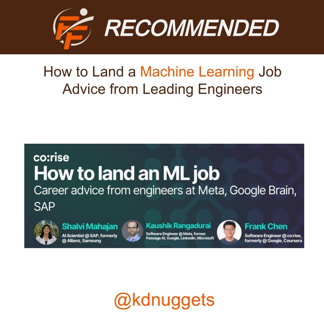 How to land an ML job: Advice from engineers at Meta, Google Brain, and SAP