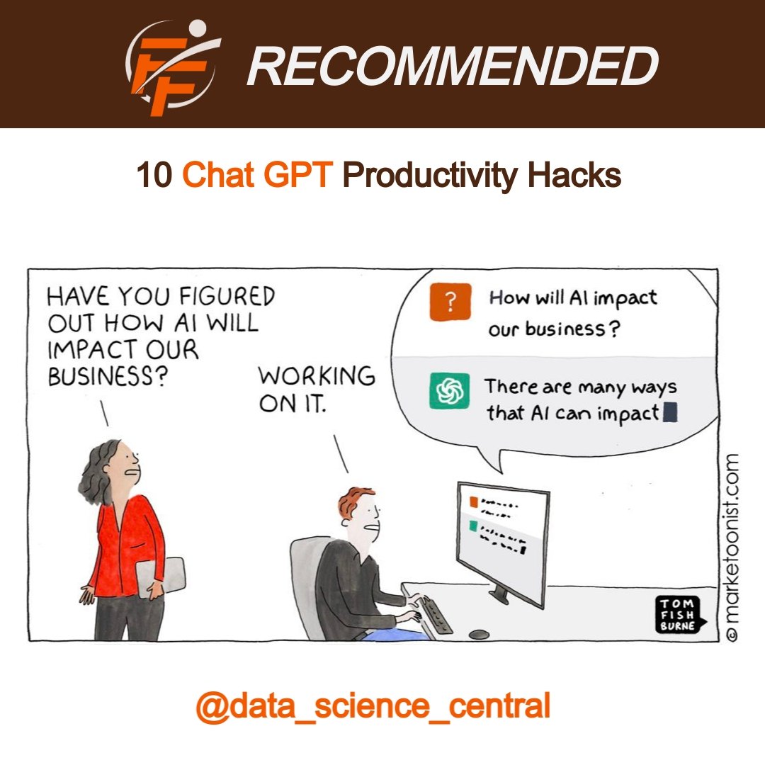 Ten Productivity Hacks using ChaptGPT Generative AI Prompts