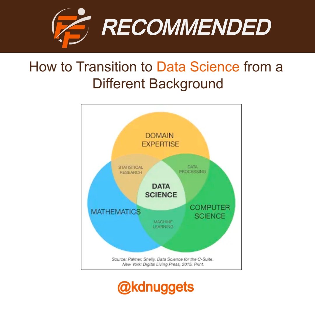 How to Transition into Data Science from a Different Background