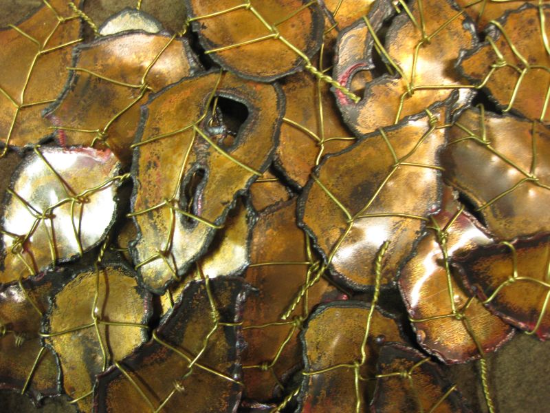box o' copper leaves