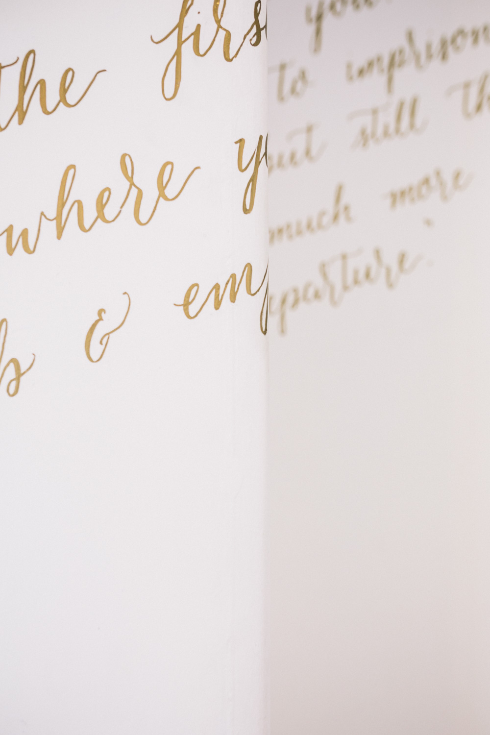 Beautiful hand lettering by Vanessa Hodge from Ink & Dust Designs