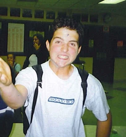 This is me the year before I became a Christian. 