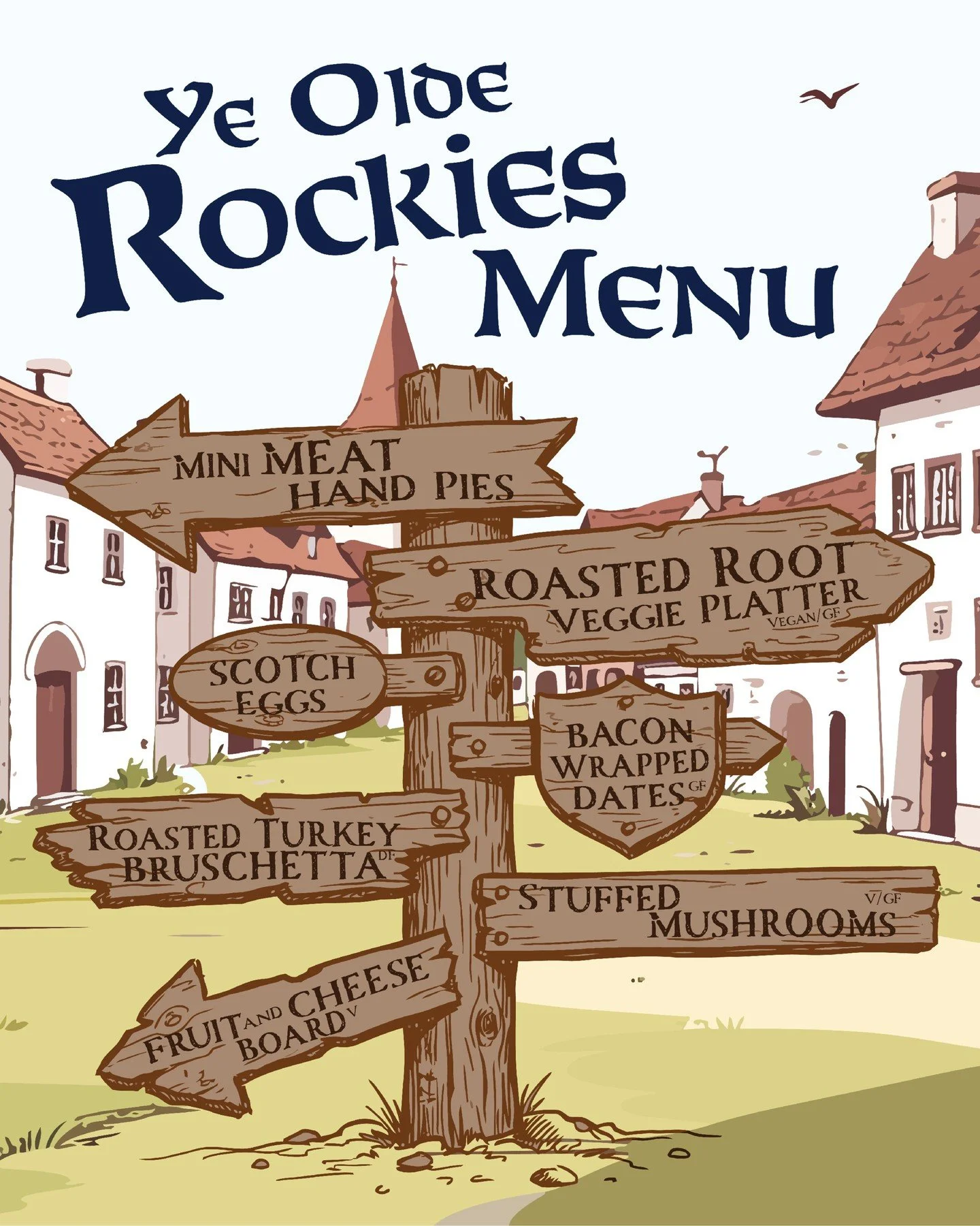 Hark, good folk and merry wanderers - feast thy senses upon the bounties soon to grace Ye Olde Rockies!

Don't have your tickets? Make sure to grab 'em while you still can. You don't want to miss out on this.

Come hungry, leave joyous 🍗