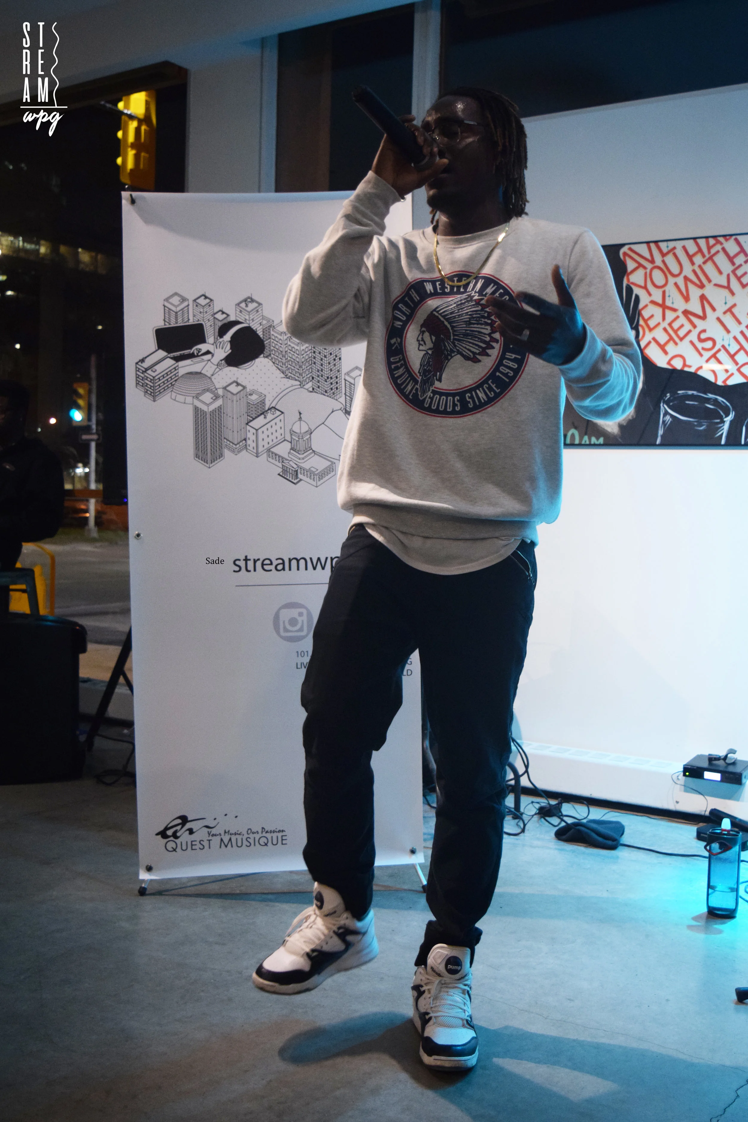 Scribe during his performances of 5am, November 5, 2016. p. danelle granger