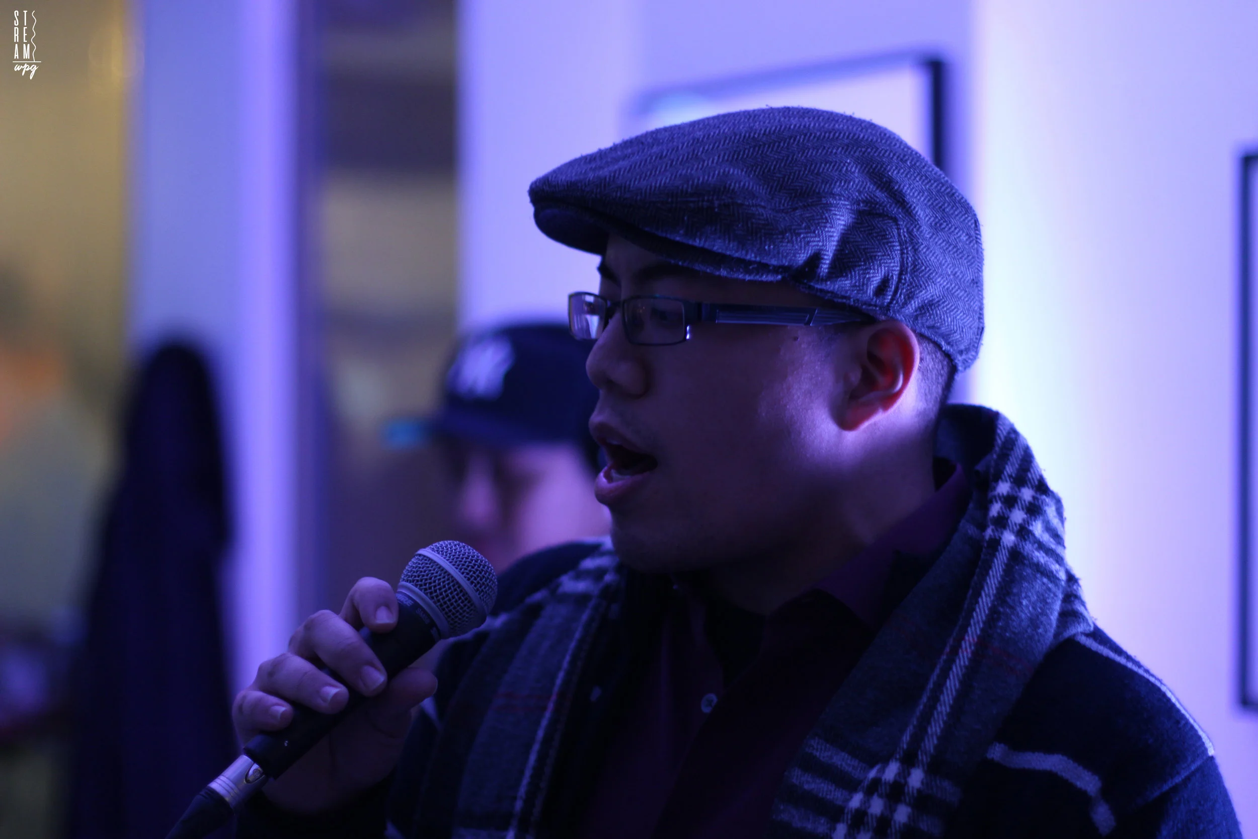 Envoy opened Stream WPG's December 17 show and featured a long list of Winnipeg's top emerging rappers and artists.