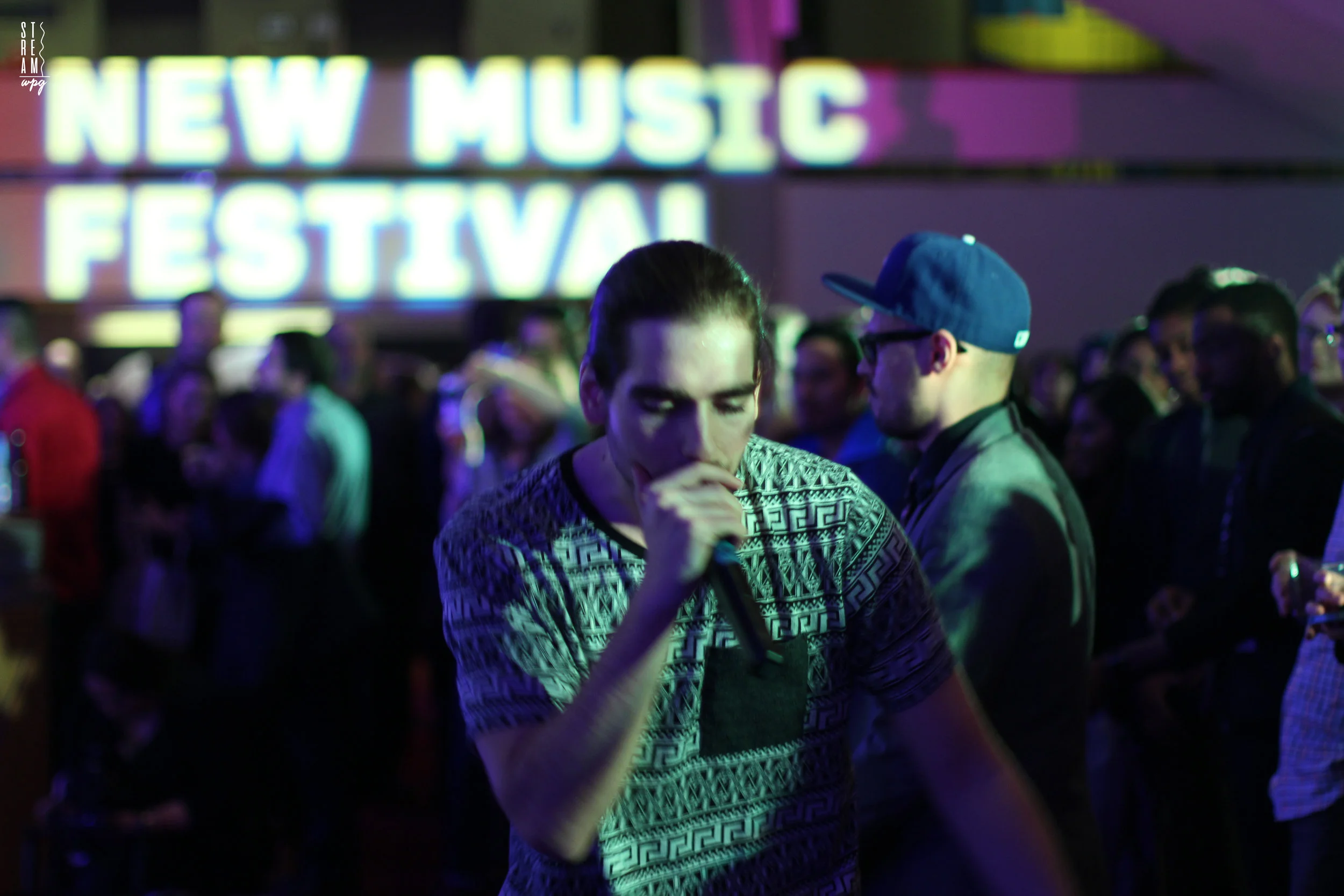 Beatox opened the WSO's Winnipeg New Music Festival The HUB Afterparty - January 28, 2017 p, aidan cloet